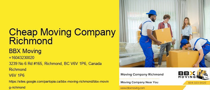 Cheap Moving Company Richmond