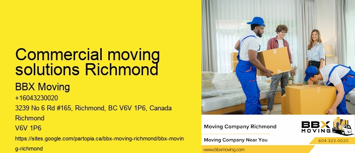 Commercial moving solutions Richmond