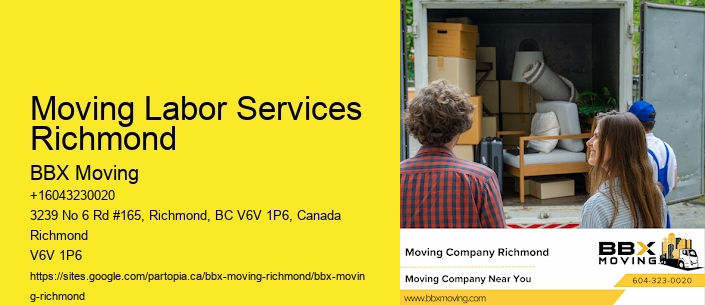 Moving Labor Services Richmond