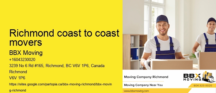 Richmond coast to coast movers
