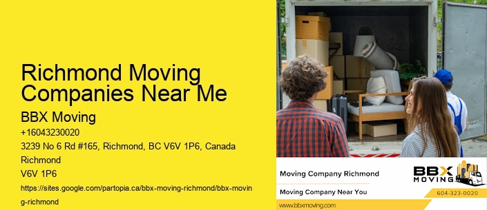 Richmond Moving Companies Near Me