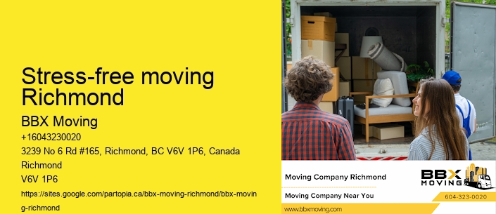 Stress-free moving Richmond