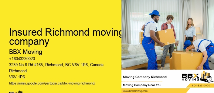 Insured Richmond moving company