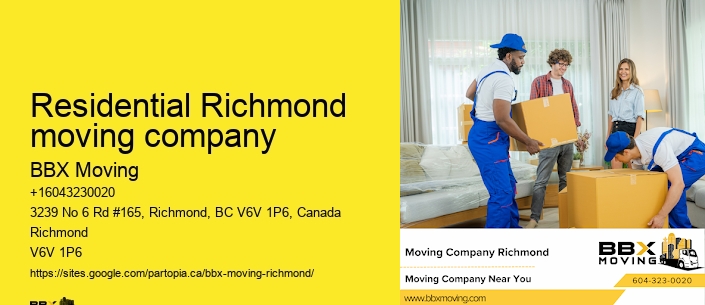 Residential Richmond moving company