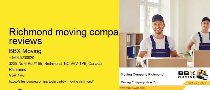 Richmond moving company reviews