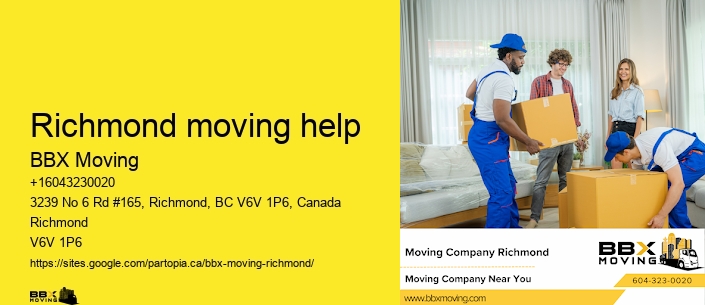 Richmond moving help