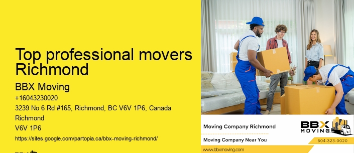 Top professional movers Richmond