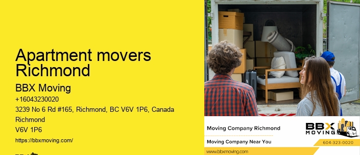 Apartment movers Richmond