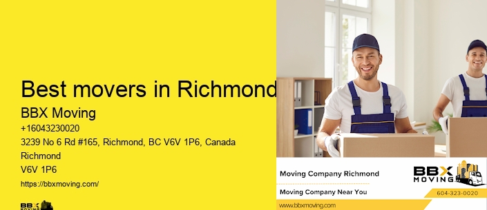 Best movers in Richmond