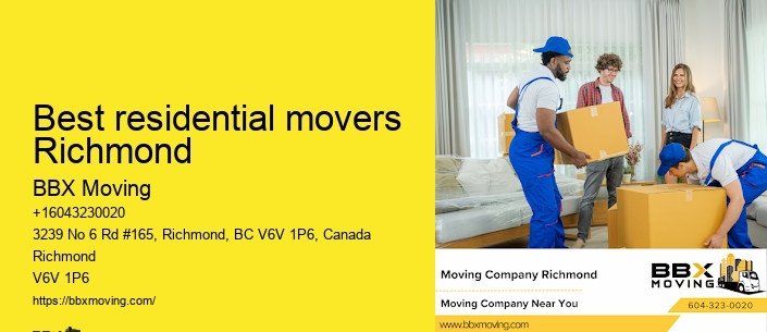 Best residential movers Richmond
