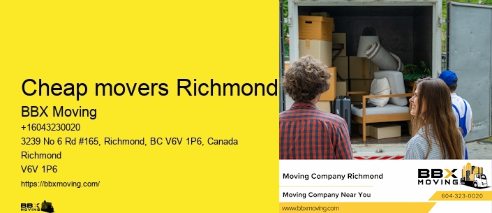 Cheap movers Richmond