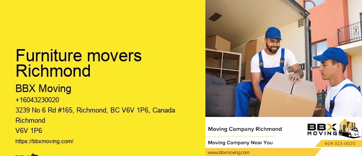 Furniture movers Richmond