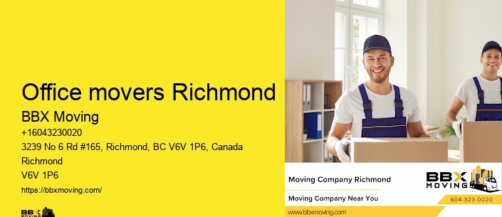 Office movers Richmond
