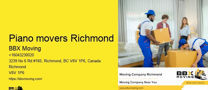 Piano movers Richmond