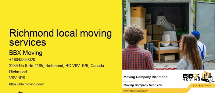 Richmond local moving services