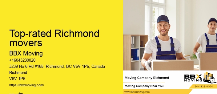 Top-rated Richmond movers