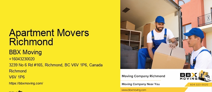 Apartment Movers Richmond