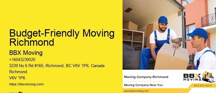 Budget-Friendly Moving Richmond