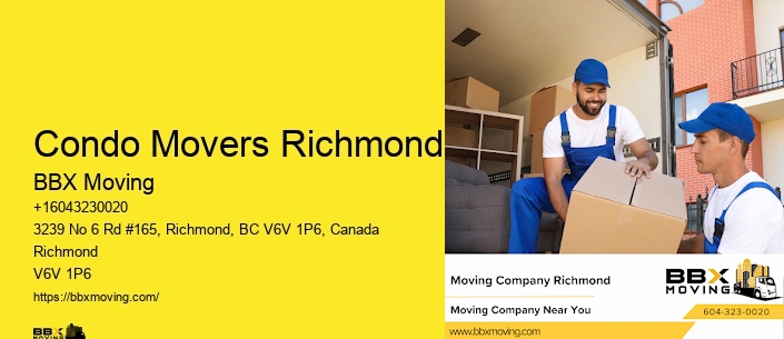 Condo Movers Richmond