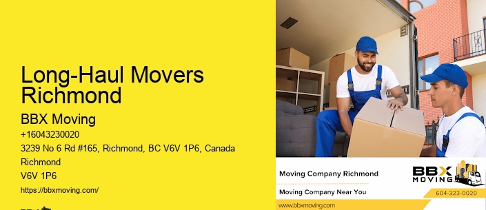 Long-Haul Movers Richmond