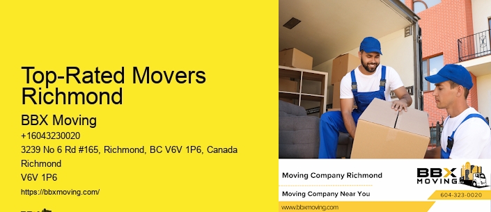 Top-Rated Movers Richmond