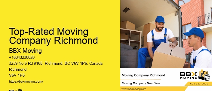 Top-Rated Moving Company Richmond