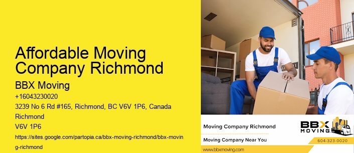 Affordable Moving Company Richmond