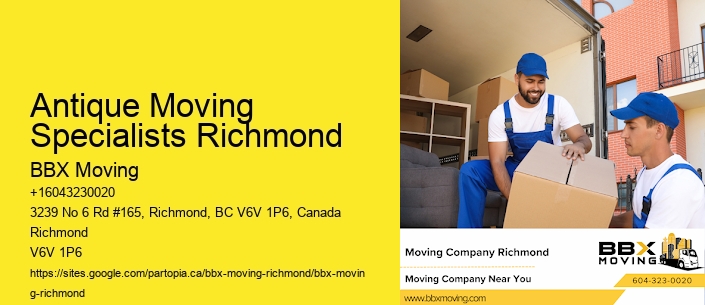Antique Moving Specialists Richmond