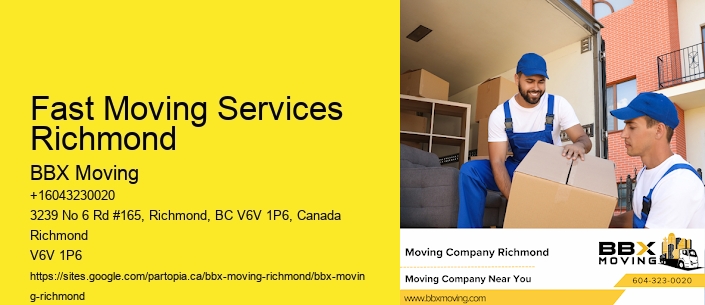 Fast Moving Services Richmond