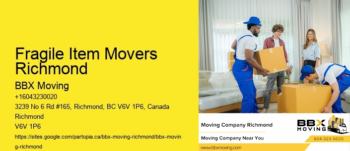 Fragile Item Movers Richmond