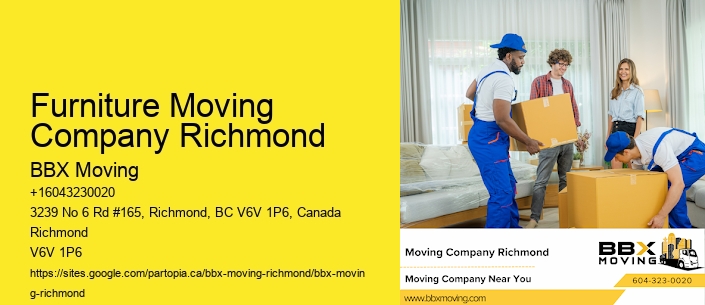 Furniture Moving Company Richmond