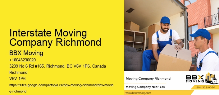 Interstate Moving Company Richmond