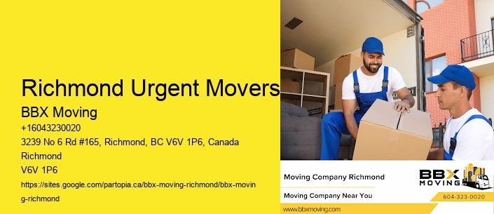 Richmond Urgent Movers
