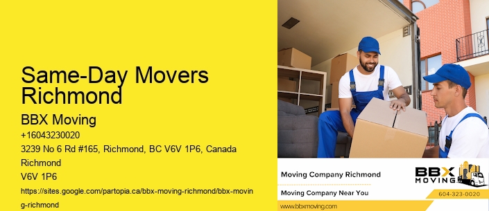Same-Day Movers Richmond