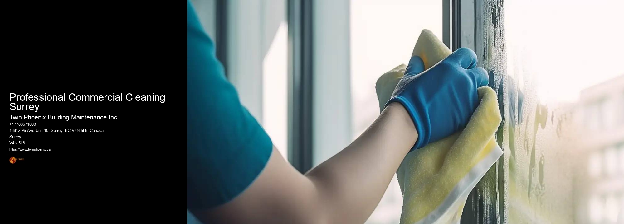 Professional Commercial Cleaning Surrey