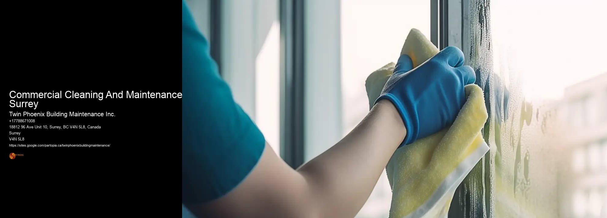 Commercial Cleaning And Maintenance Surrey