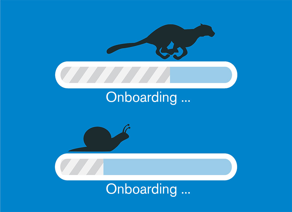Faster Onboarding Onboard your trading partners faster