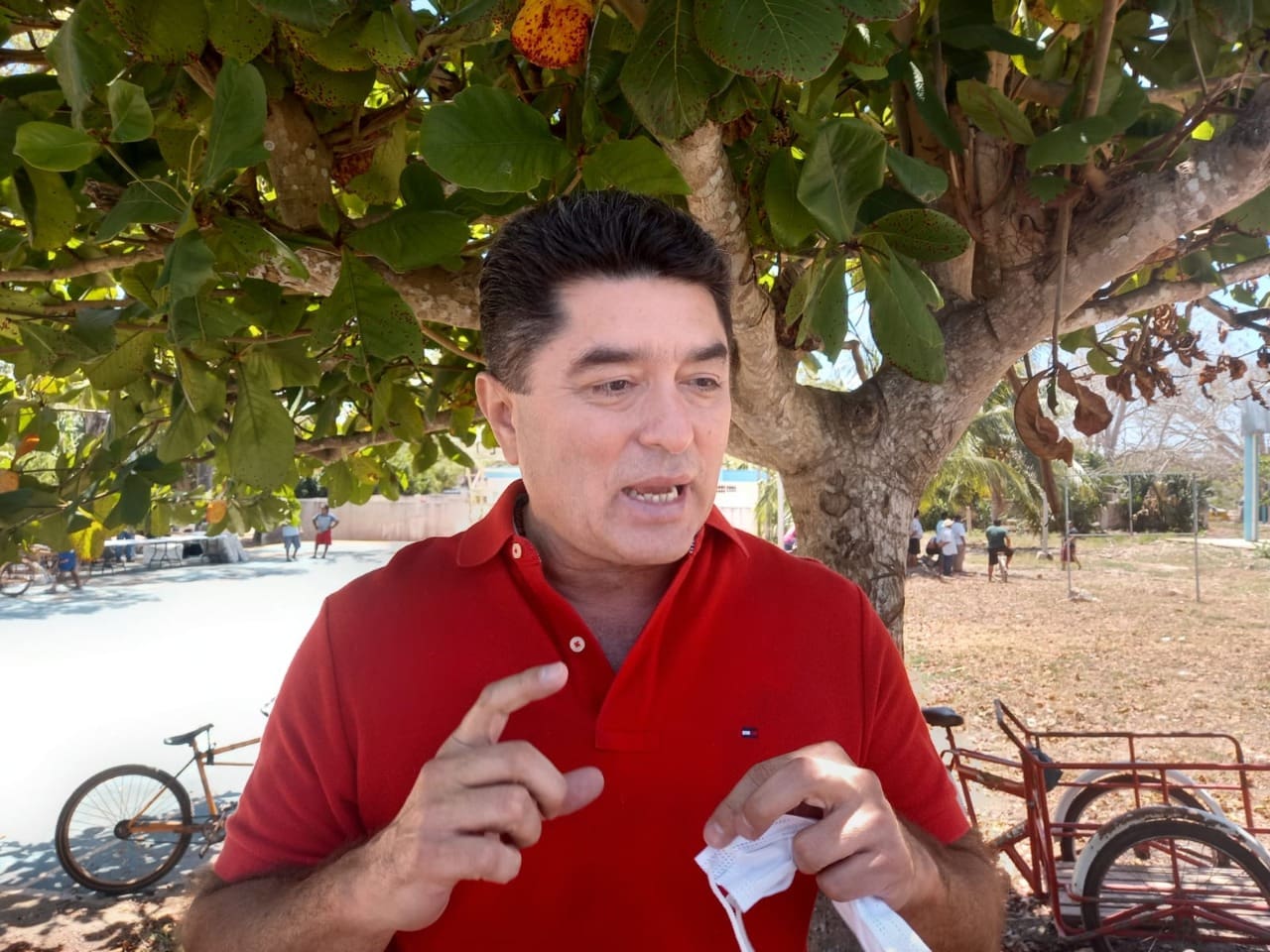 Asegura Félix González que solo apoya al PRI