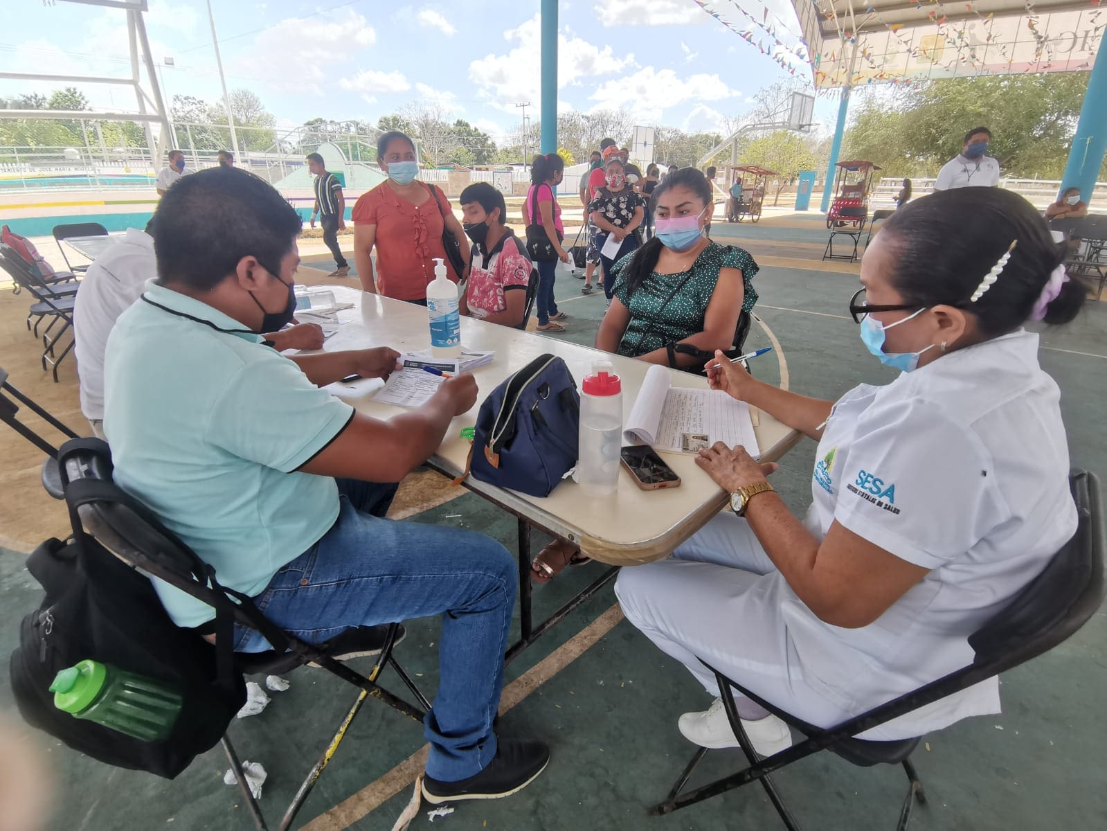 Inicia aplicación de terceras dosis en jóvenes de José María Morelos