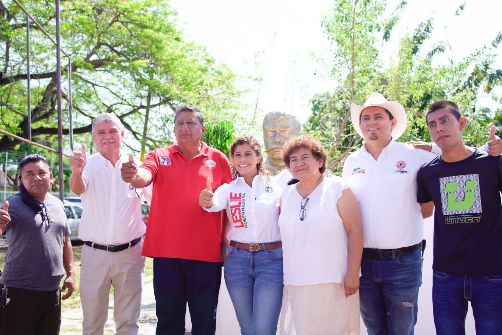 Leslie Hendricks encabeza homenaje luctuoso a Emiliano Zapata, a 103 años de su muerte