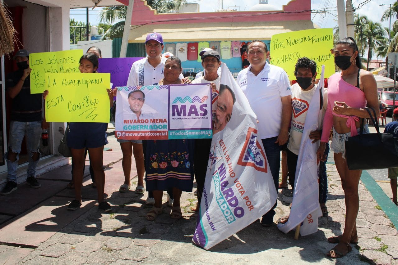 Destaca Nivardo Mena adhesión de ciudadanos a su candidatura y al MAS