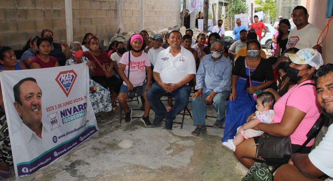 Asegura Nivardo Mena que su gobierno acabará con la pobreza alimentaria