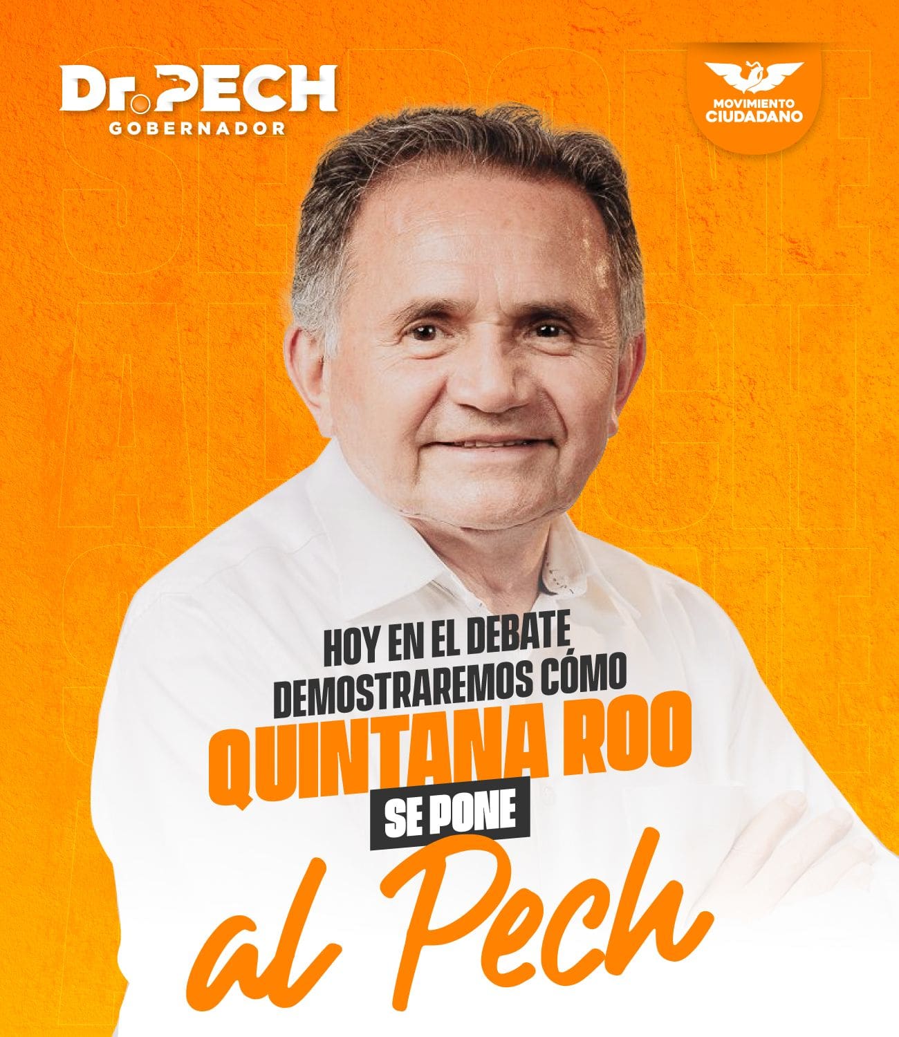 ANTE LA DESCOMPOSICIÓN QUE PADECE QUINTANA ROO, EL DR. PECH PROPONE CREAR UN BUEN GOBIERNO DECENTE