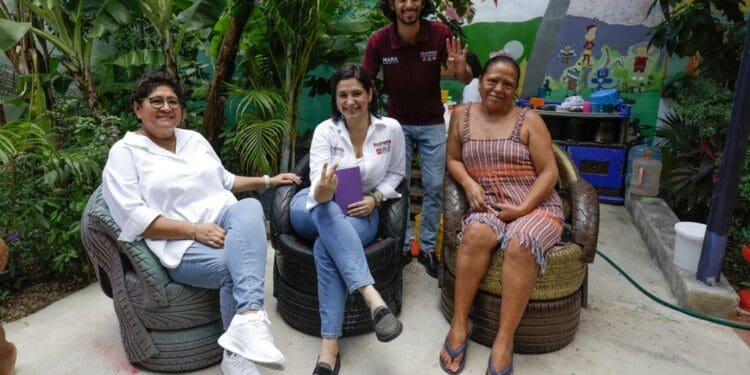 Atender la base del desarrollo social con empleos mejor pagados, propone Estefanía Mercado