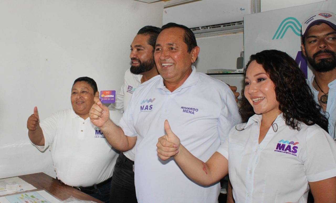 El MAS y sus candidatos cierran filas en torno a Nivardo Mena