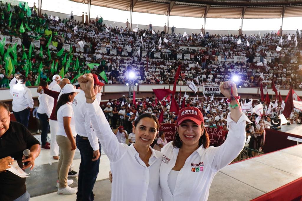 Que el pueblo tome la decisión el 5 de junio, no las trampas: Estefanía Mercado