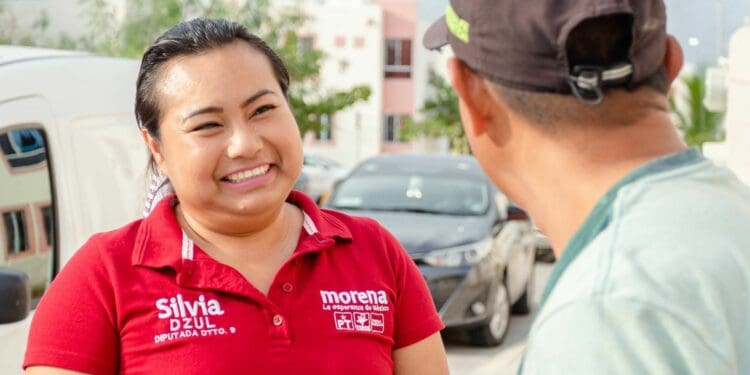 Gran emoción en #Solidaridad y #Tulum ante inminente triunfo de Silvia Dzul y la #4T