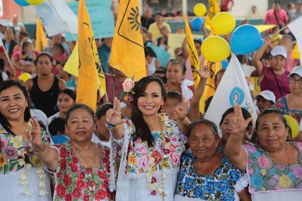 Cierra Laura Fernández campaña en la Zona Maya con gran respaldo
