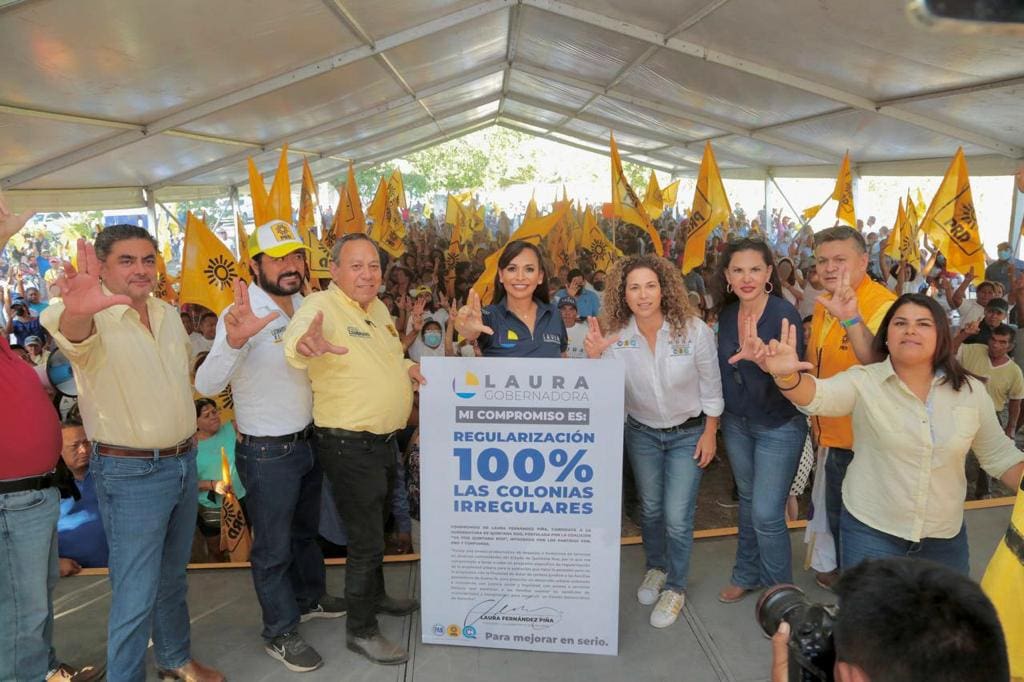 Se Compromete Laura Fernández a legalizar 100%  de las colonias irregulares