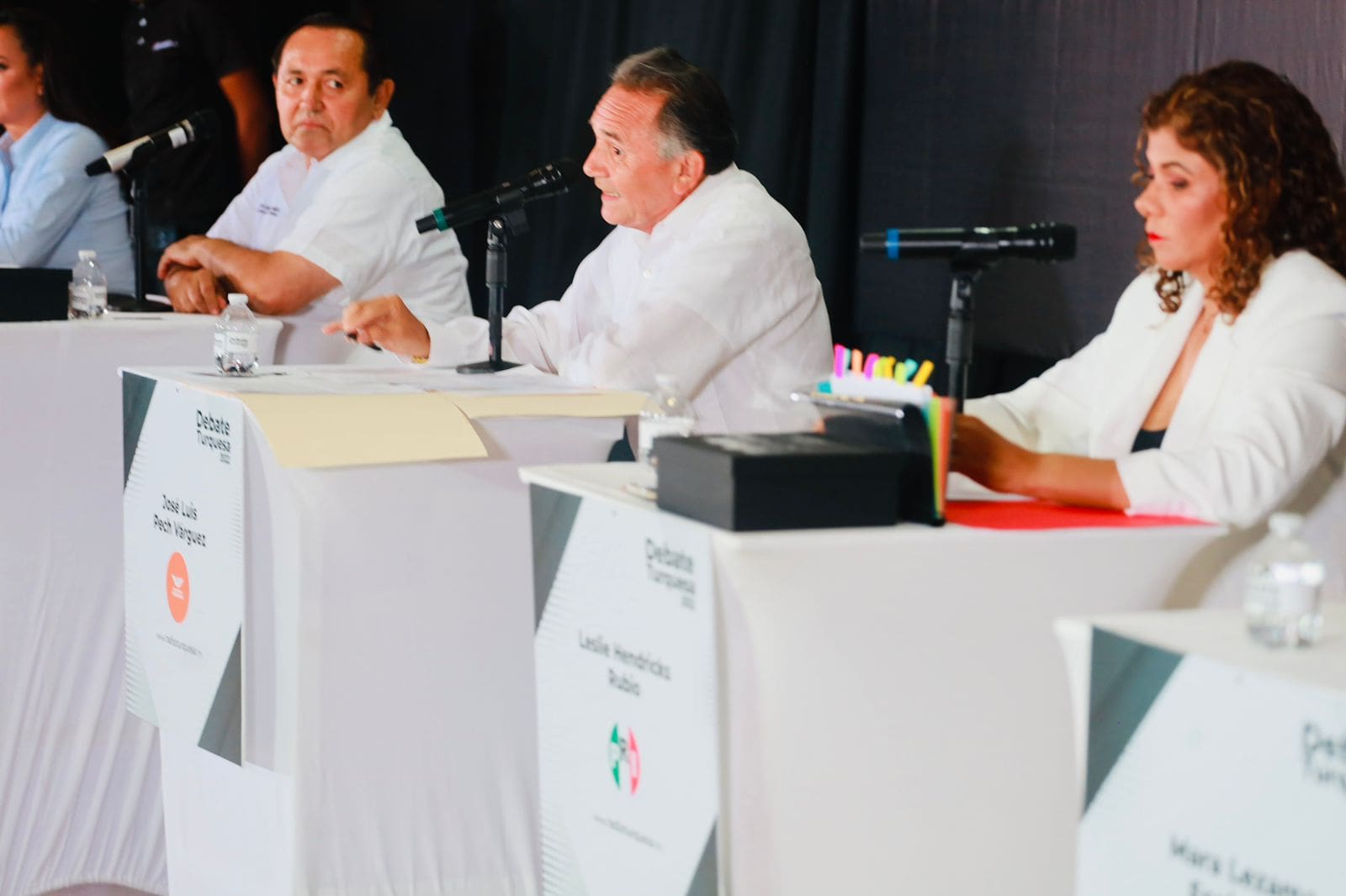 Pide Dr. Pech votar a favor de la tranquilidad, al imponerse en un segundo debate